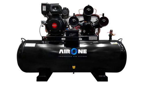 Compresor Autonomo Diesel 11HP 400LT 8BAR CPA11DP400E08F AIRONE