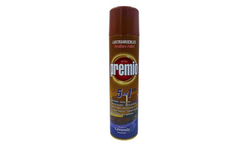 Lustramuebles en Aerosol 360CC PREMIO 5 en 1 Aroma Lavanda