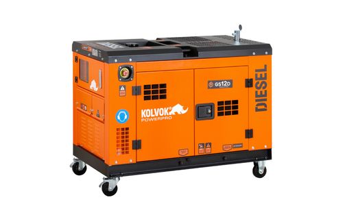 Generador Monofasico 9,5KVA Diesel Insonoro GS12D KOLVOK