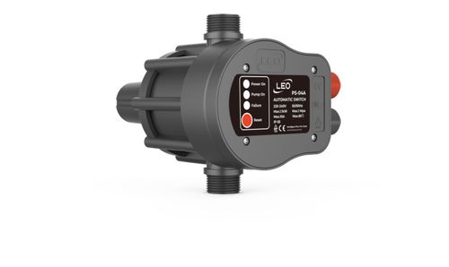 Controlador de Presion P/Bomba Agua PS04A 10A 220V 1,5HP 104844 LEO