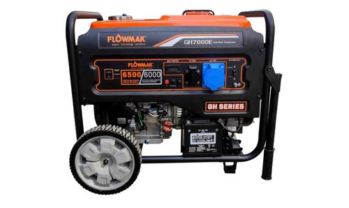 Generador Electrico Gasolina 220V 6000W GH7000E FLOWMAK 109256