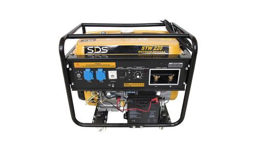 Motosoldadora Gasolina 220 Amp 5.0KW STW220 SDS POWER MISDS049704