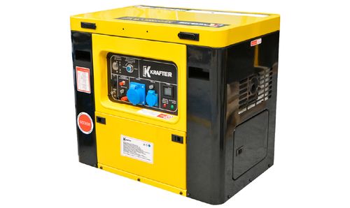 Generador Diesel 6 KVA Insonoro P/E KRAFTER
