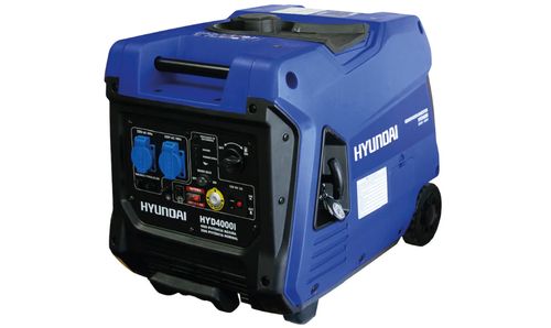 Generador Inverter Digital Gasolina 3,5/4,0 KW Partida Electrica y Manual 82HYD4000I HYUNDAI
