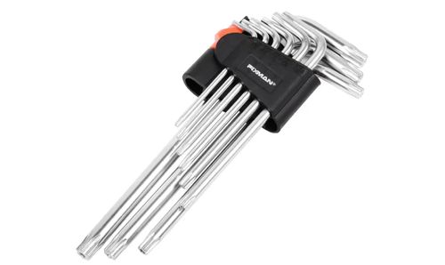 Juego Llave Torx Larga 9 Pzas T10T50 D2349 FIXMAN