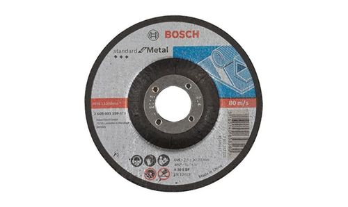 Disco Corte Centro Deprimido 4 1/2 Pulgadas X 7/8 pulg, 2,5MM espesor G.30 2608603159 BOSCH