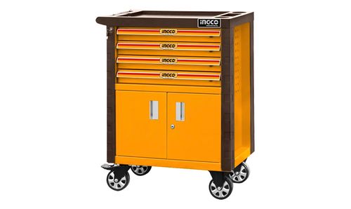 Caja Herramientas Metalica 765 X 465 X 976mm C/Ruedas y 4 Bandejas HDTC01042 INGCO