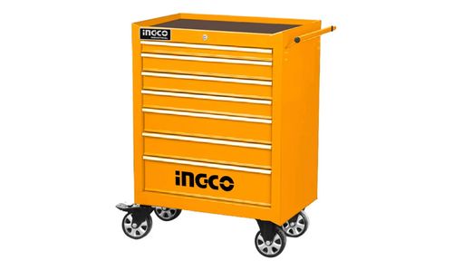 Caja Herramientas Metalica 680 X 458 X 802mm C/Ruedas y 7 Bandejas HDTC02071P INGCO