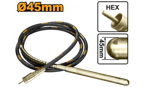 Manguera Flexible P/Vibrador Diametro 45MM Largo 6 MTS VBP1452 INGCO