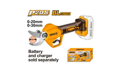 Tijera de Podar Inalambrica 20V Solo Herramientas CSSLI20308 INGCO