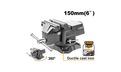 Tornillo Mecanico 6 Base Giratoria + 3 Amarras HBV086 INGCO