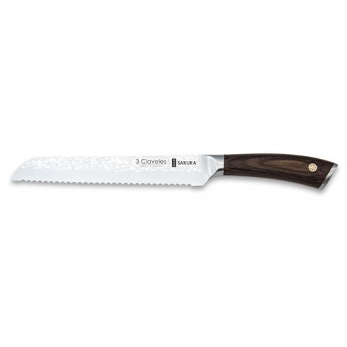 Cuchillo  Forjado Sakura Panero 19cms 1017 TRES CLAVELES