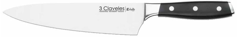cuchillo-tres-claveles-1533-inox-forjado-cocinero-toledo-20-cm