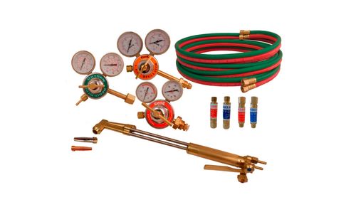 Equipo Oxicorte Completo Oxigeno/Acetileno 7 MT KM007 CIMTEC